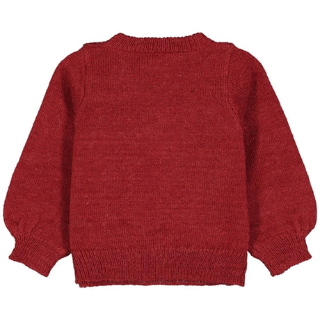 Soft Gallery Tibetan Red Megan Knit Blouse