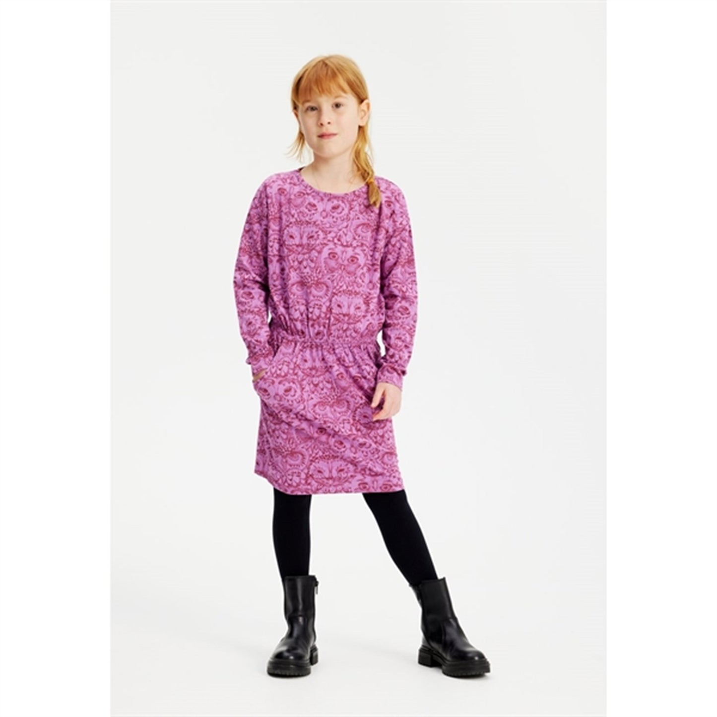 Soft Gallery Mulberry Vigdis Owl Dress
