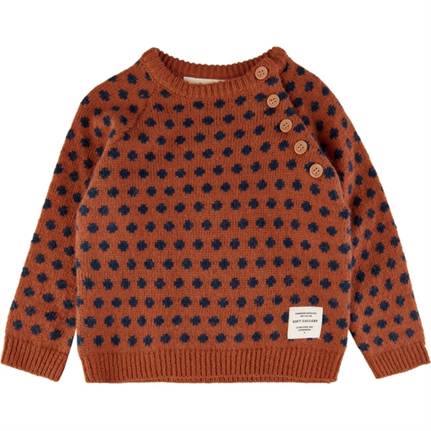 Soft Gallery Baked Clay Miller Knit Blouse