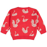 Soft Gallery Mineral Red My Swan Knit Blouse