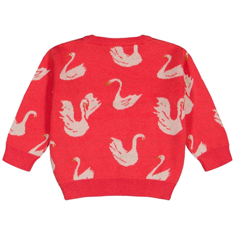 Soft Gallery Mineral Red My Swan Knit Blouse