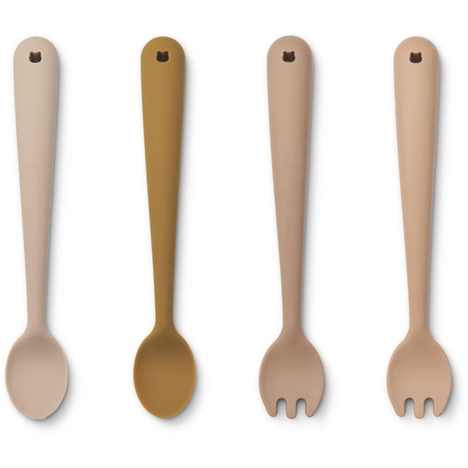 Liewood Shea Feeding Set 4-Pack Rose Multi Mix