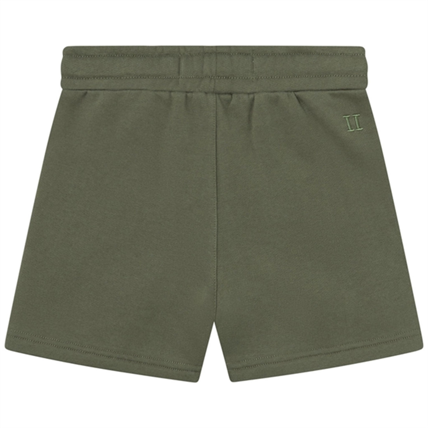 Les Deux Kids Olive Night/Ivory Lens Sweatshorts