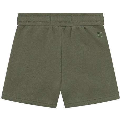 Les Deux Kids Olive Night/Ivory Lens Sweatshorts