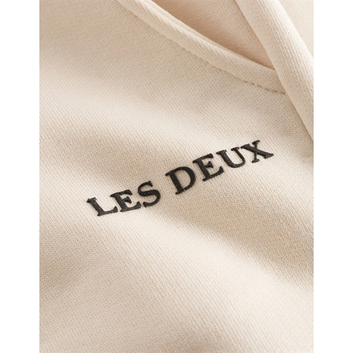 Les Deux Kids Ivory/Black Lens Sweatshorts
