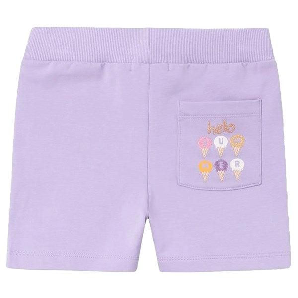 Name it Purple Rose Hoppe Sweat Shorts