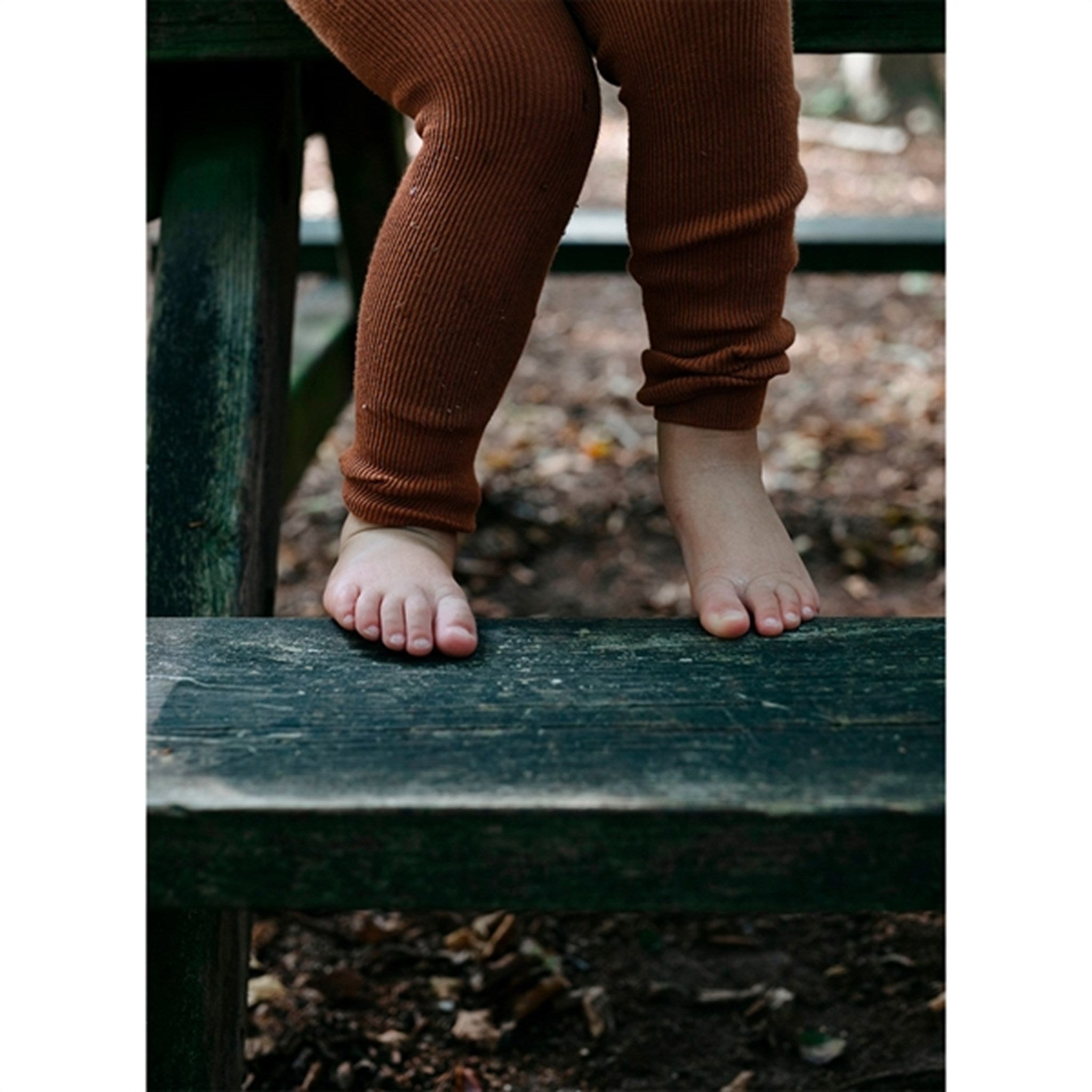 Silly Silas Footless Tights Cinnamon 2
