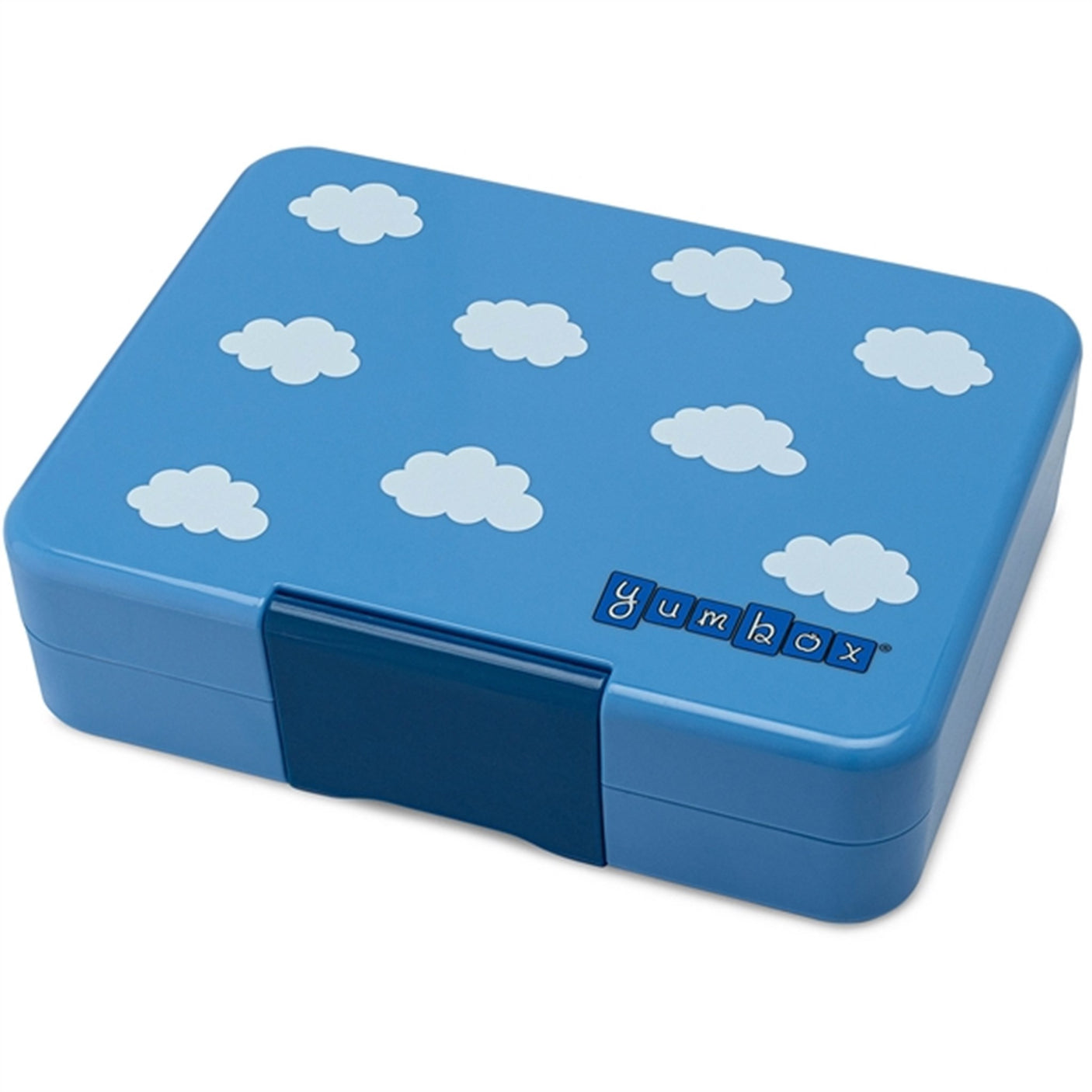 Yumbox Mini Snack 3 Rum Madkasse Sky Blue Clouds Rainbow