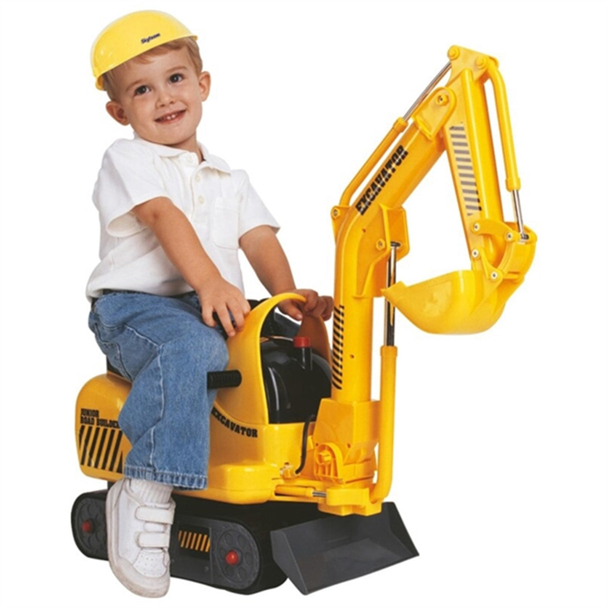 Skyteam Ride On Excavator w. Helmet