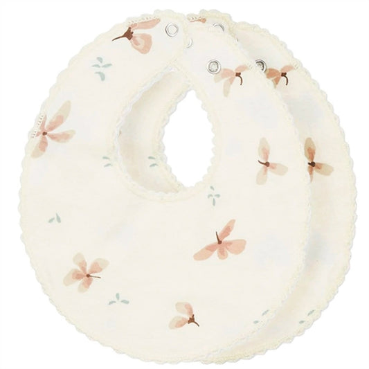 Cam Cam Copenhagen Bib Teething Jersey 2-pack Windflower Creme