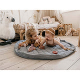 Play&Go 2-in-1 Play Mat Soft Organic Dusty Blue