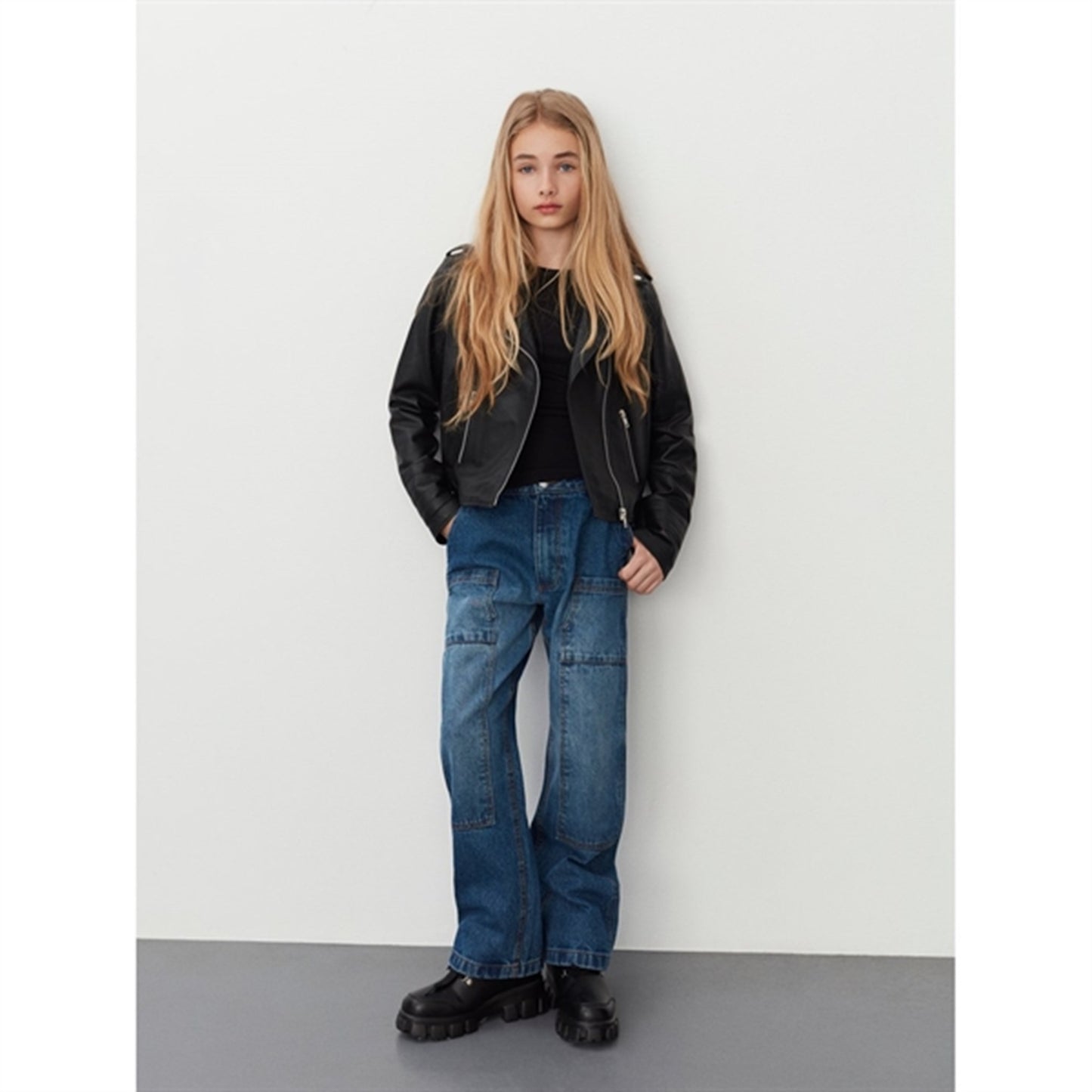 Sofie Schnoor Navy Blue Pants