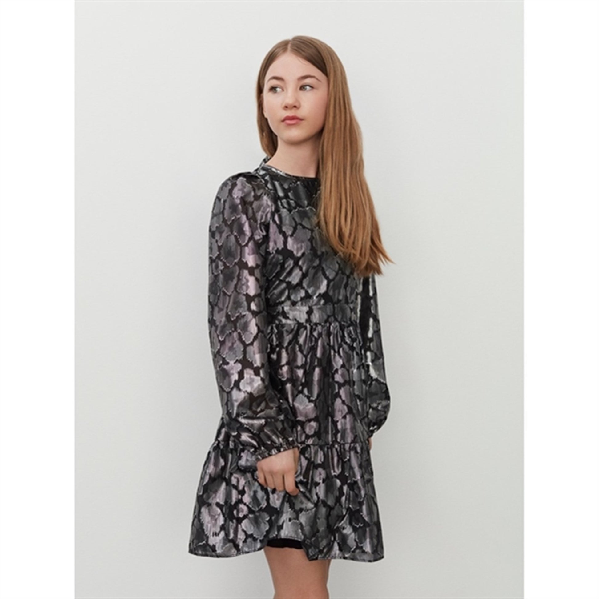 Sofie Schnoor Black W Silver Dress