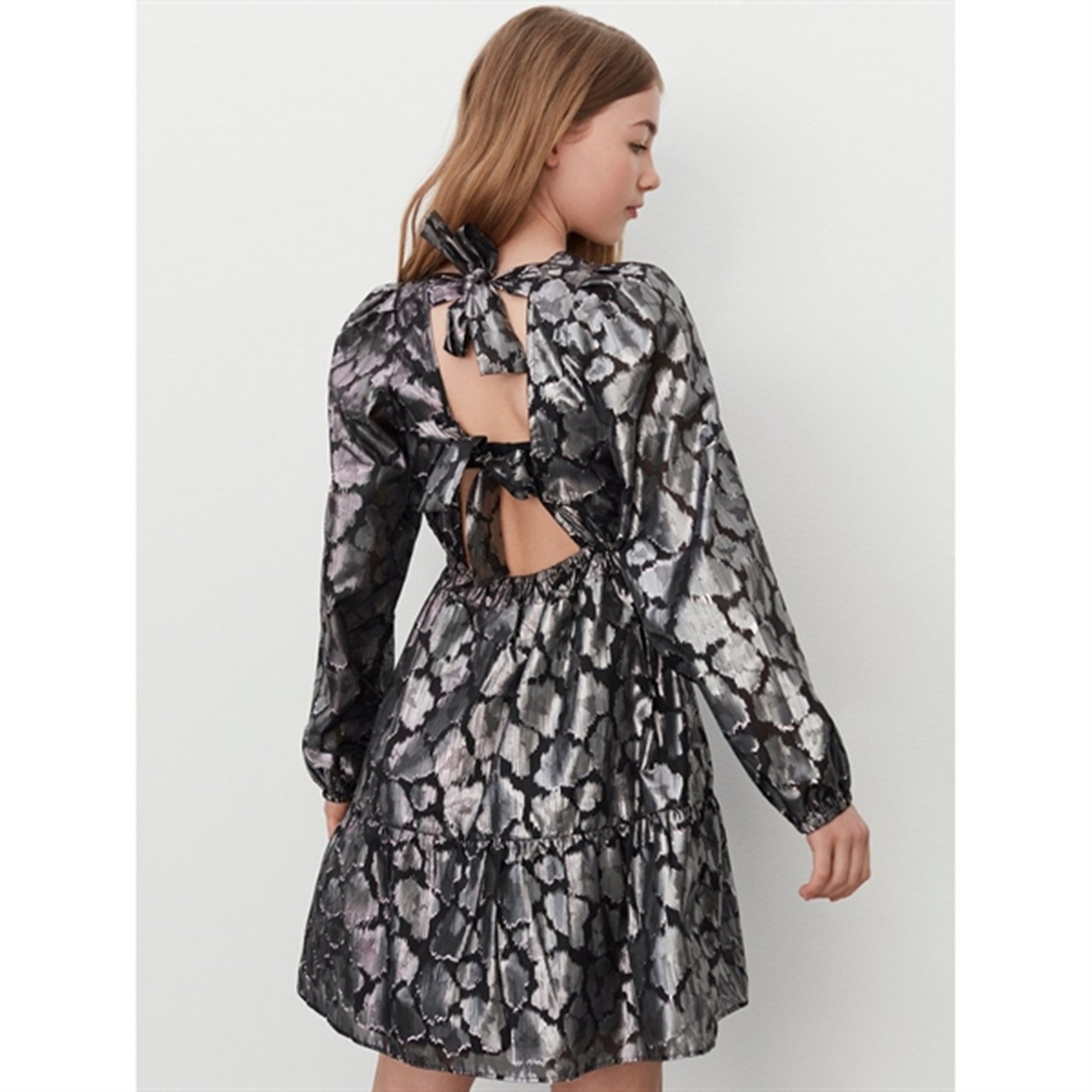 Sofie Schnoor Black W Silver Dress