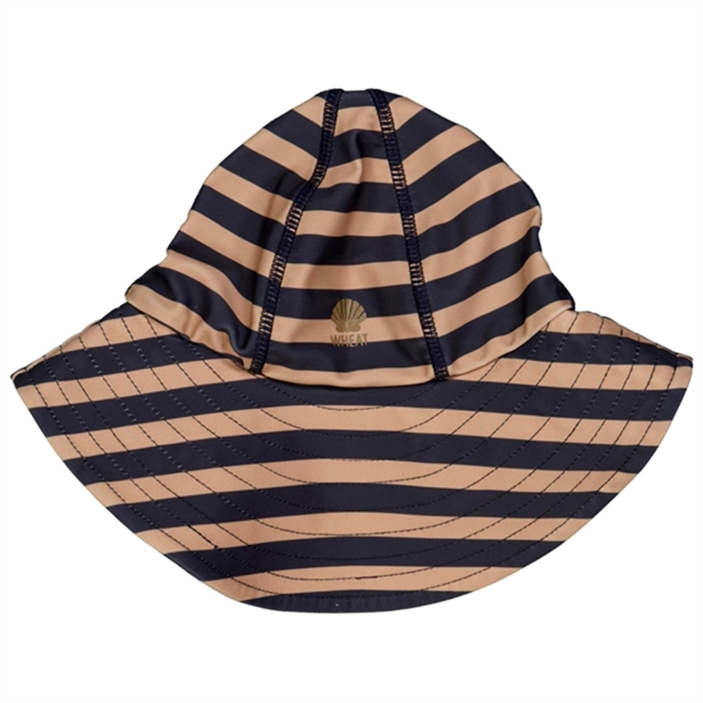 Wheat Ink Stripe UV Sun Hat