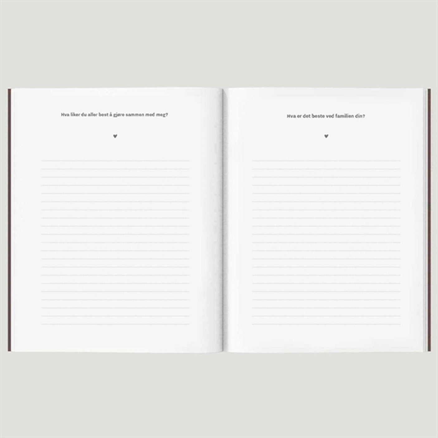 WITHWHITE Spørreboken A5 Norwegian