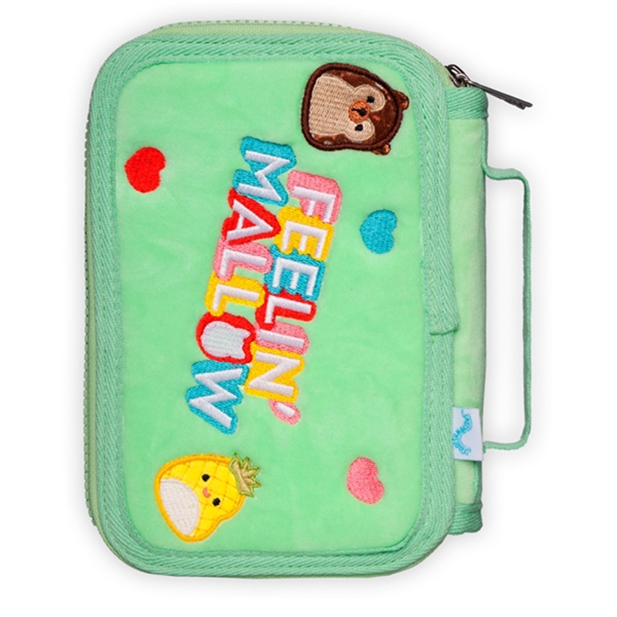 Squishmallows Filled Pencilcase Green