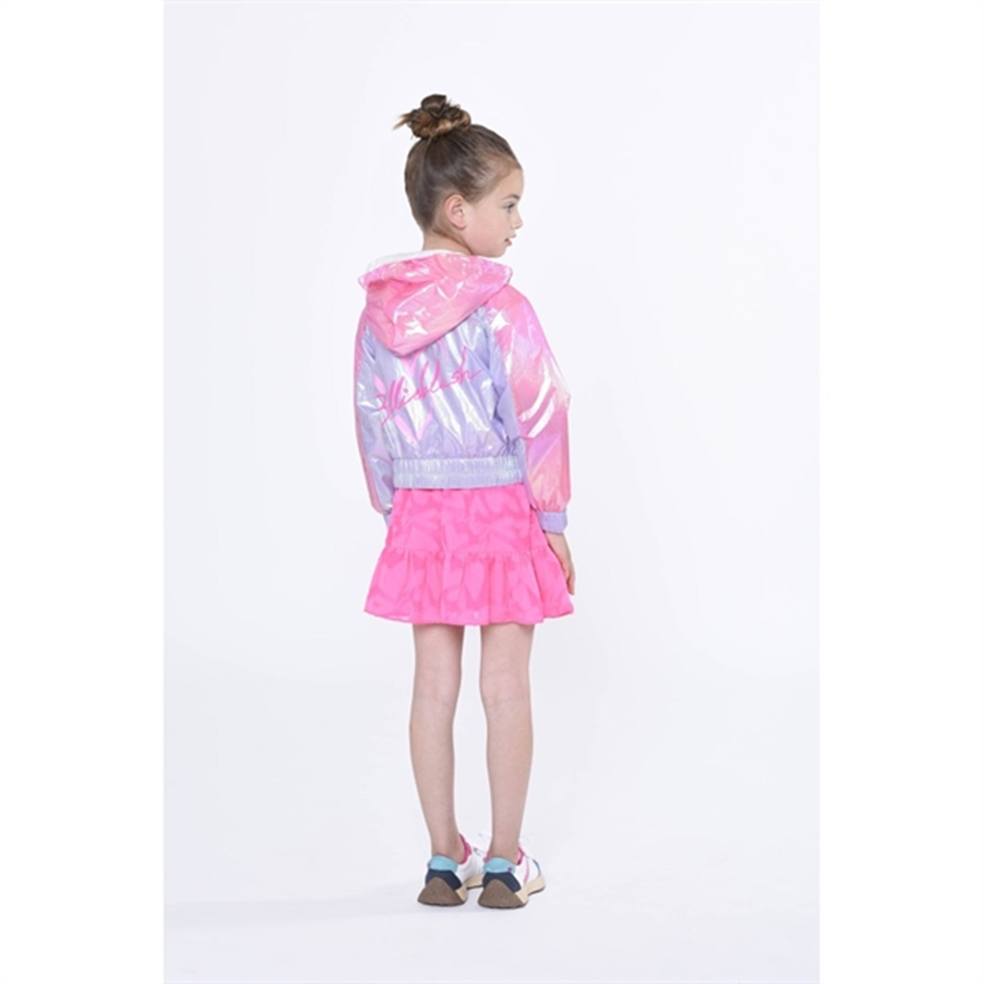 Billieblush Hooded Windbreaker Pale Blue