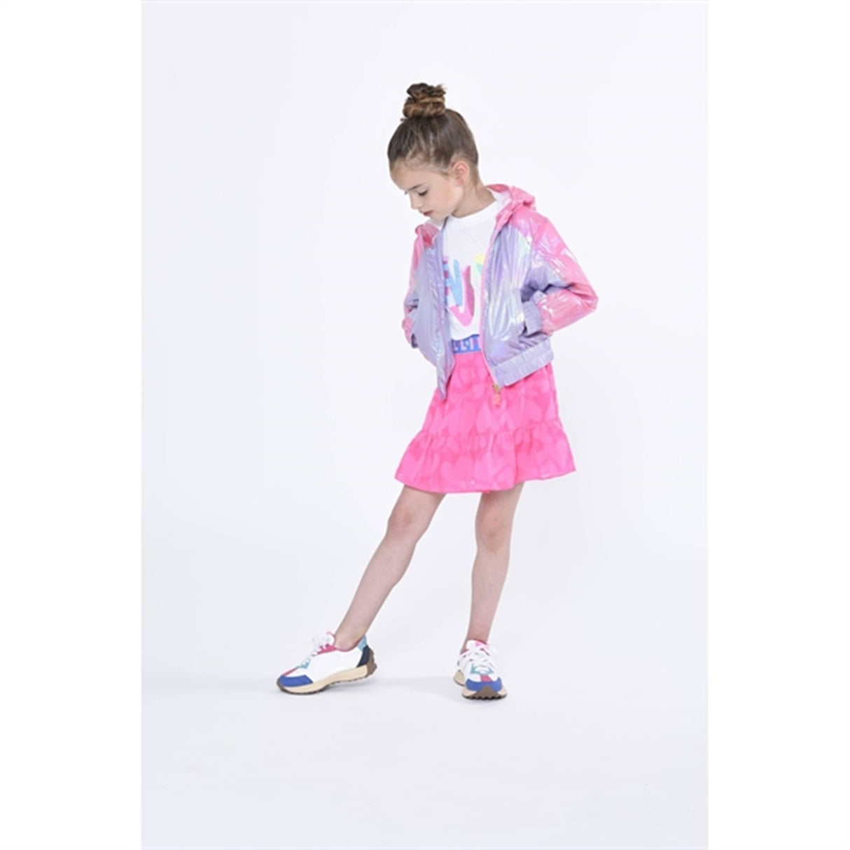 Billieblush Hooded Windbreaker Pale Blue