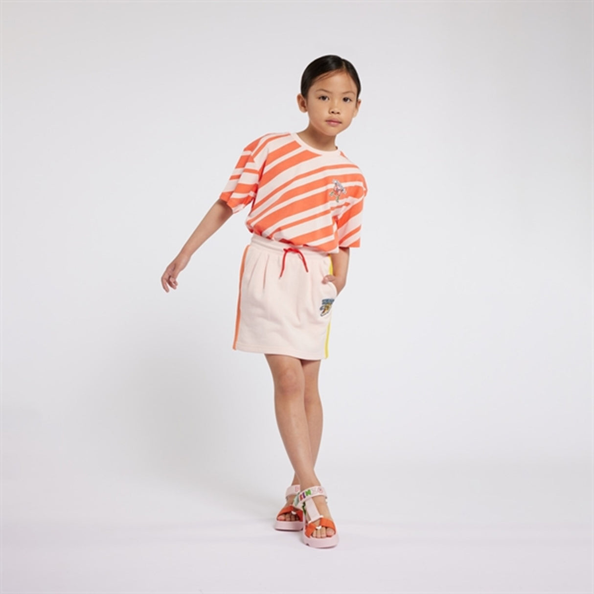 Kenzo Veiled Pink Skirt