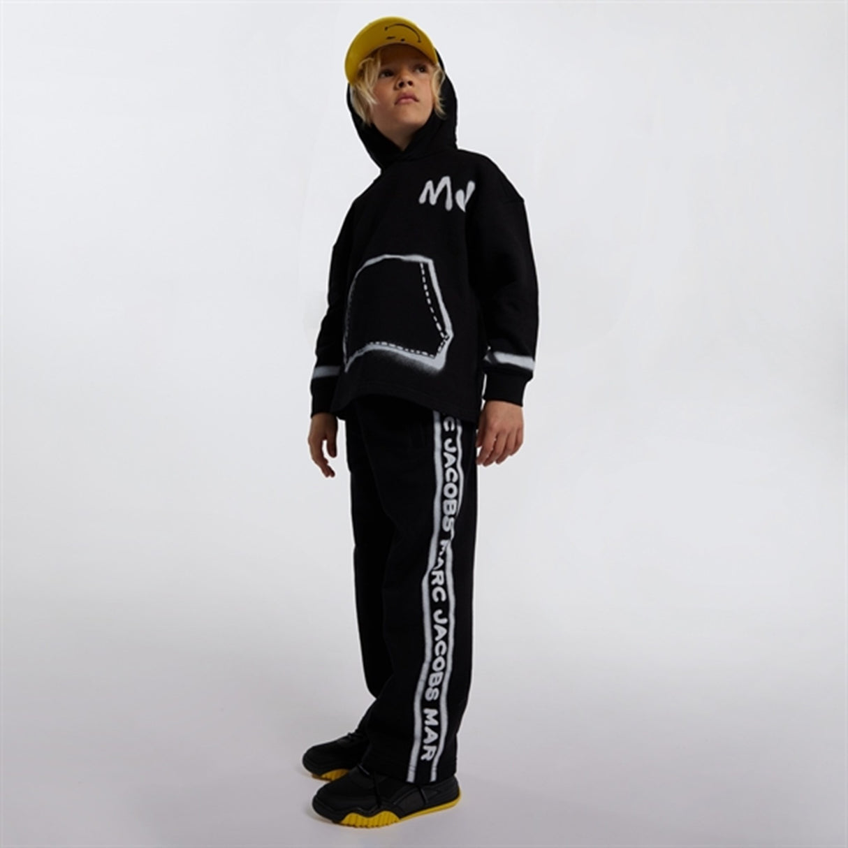 Little Marc Jacobs Black Jogging Pants