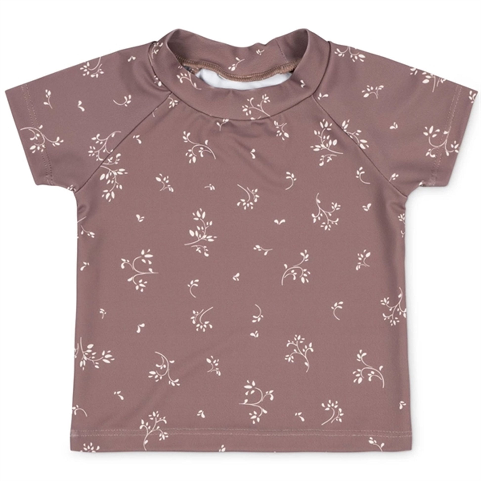 That's Mine Secret Garden Cocoa Print Sasha Swim T-shirt