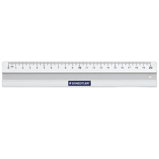 Staedtler Ruler Aluminum 20 cm
