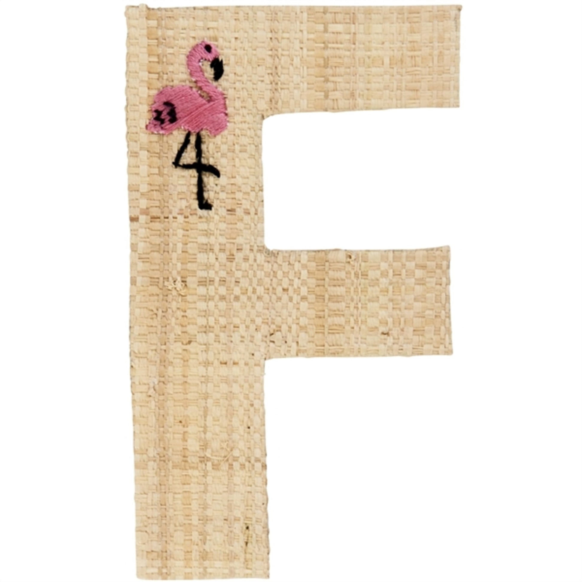 RICE Nature Raffie Sticker Letter Flowers & Animals