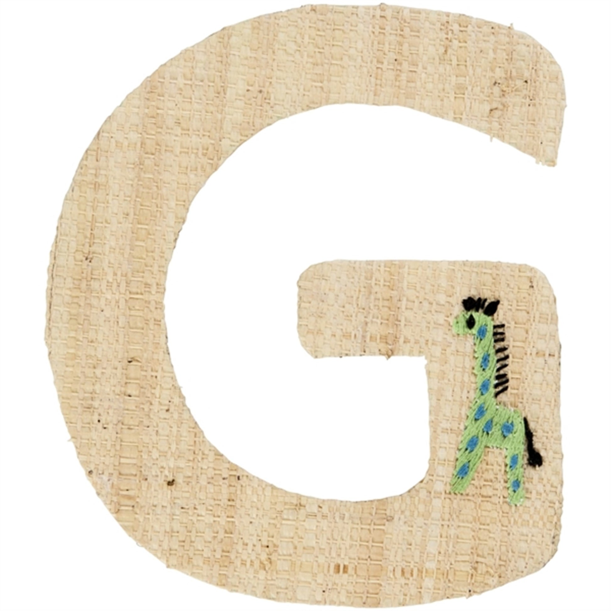 RICE Nature Raffie Sticker Letter Cars & Animals