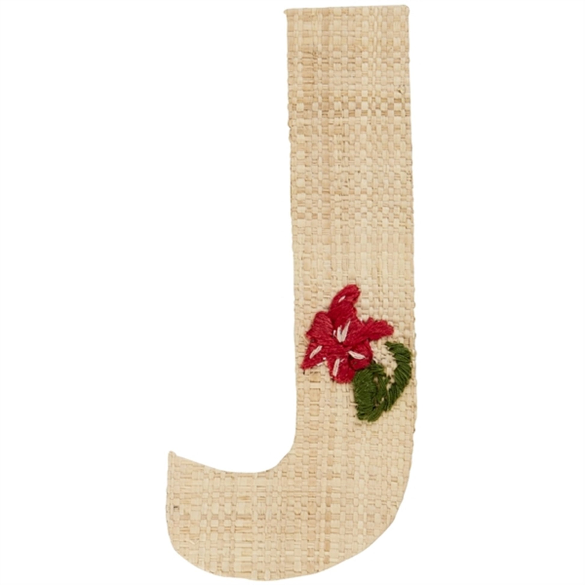 RICE Nature Raffie Sticker Letter Flowers & Animals