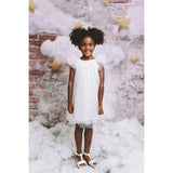 Dolly by Le Petit Tom Fairy Tulle Dress Off White