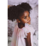 Dolly by Le Petit Tom Fairy Tulle Dress Rainbow