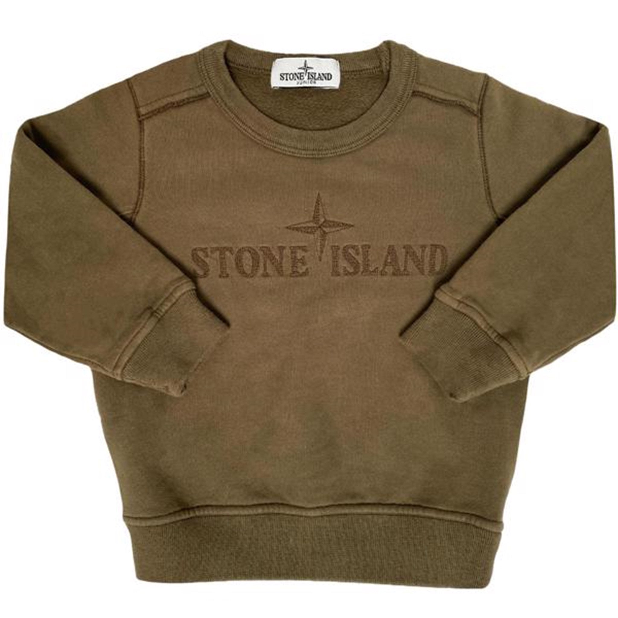 Stone Island Junior Sweatshirt Army Green