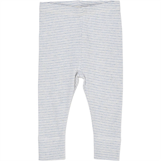Copenhagen Colors Lt. Blue Stripe Leggings