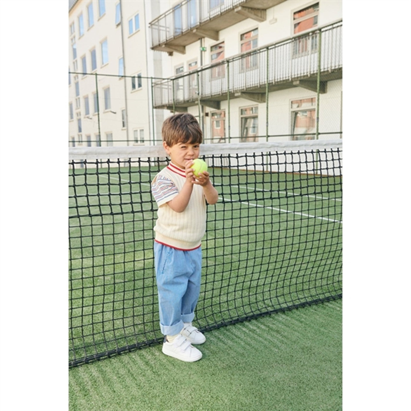 Copenhagen Colors Sharp Blue Stripe Pants