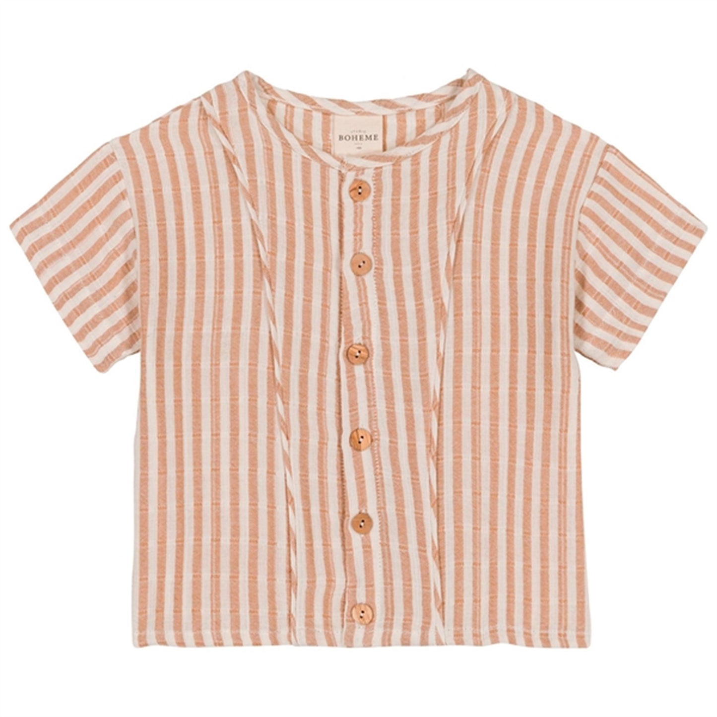 Studio Boheme Shirt Thelme Biscuit Stripes