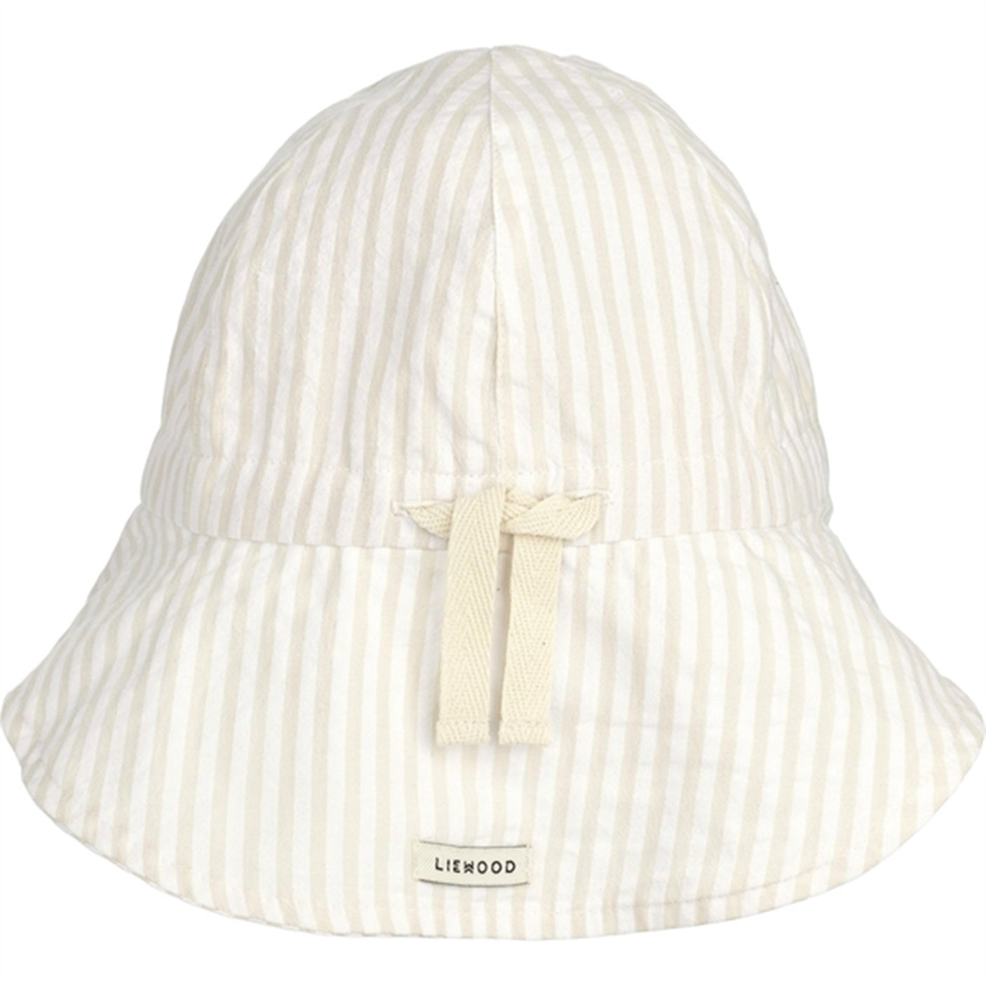 Liewood Sunneva Solhat Stripe Crisp White/Sandy