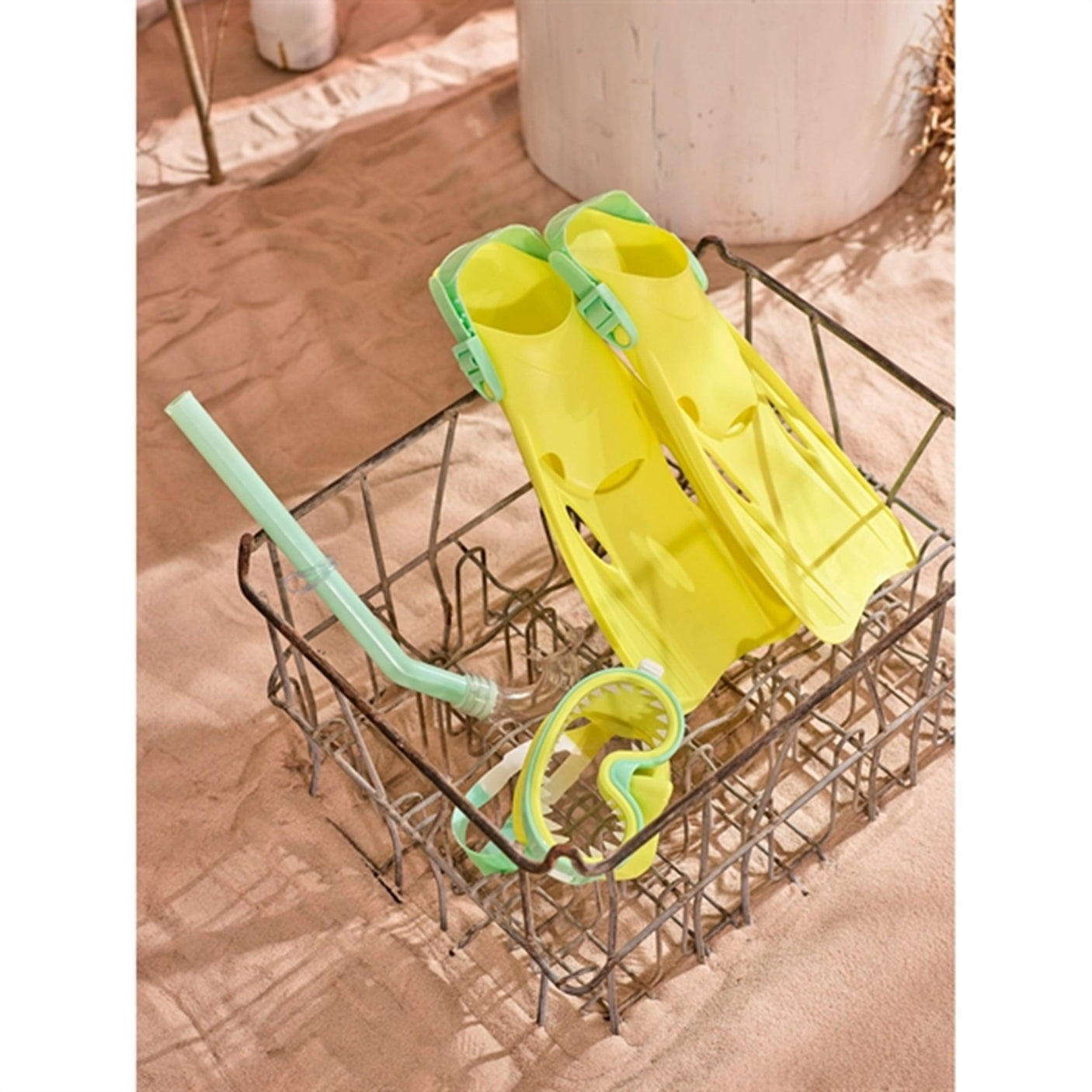 SunnyLife Dive Set Neon Lime