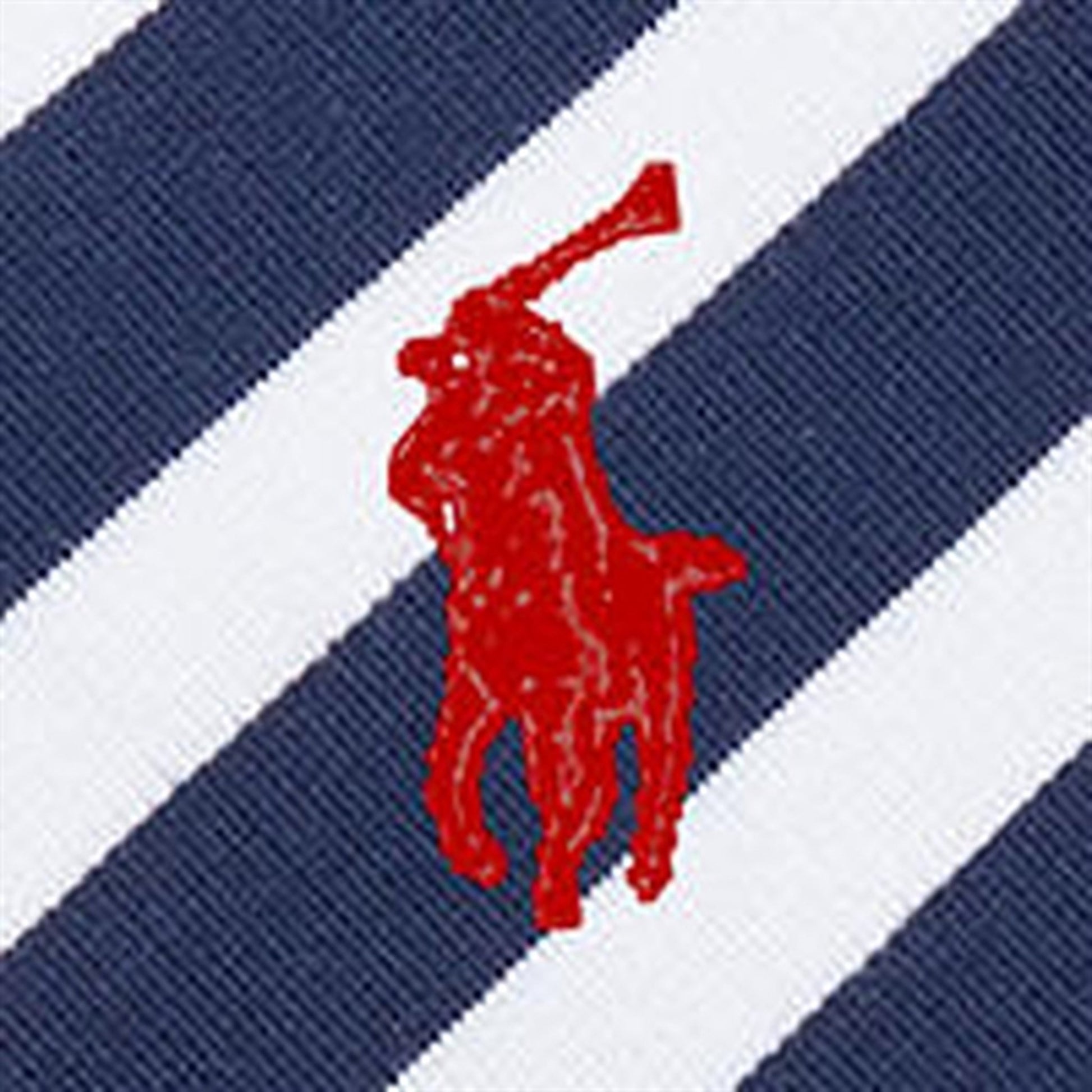 Ralph Lauren Baby Langærmet Dress And Bloomer Newport Navy W White