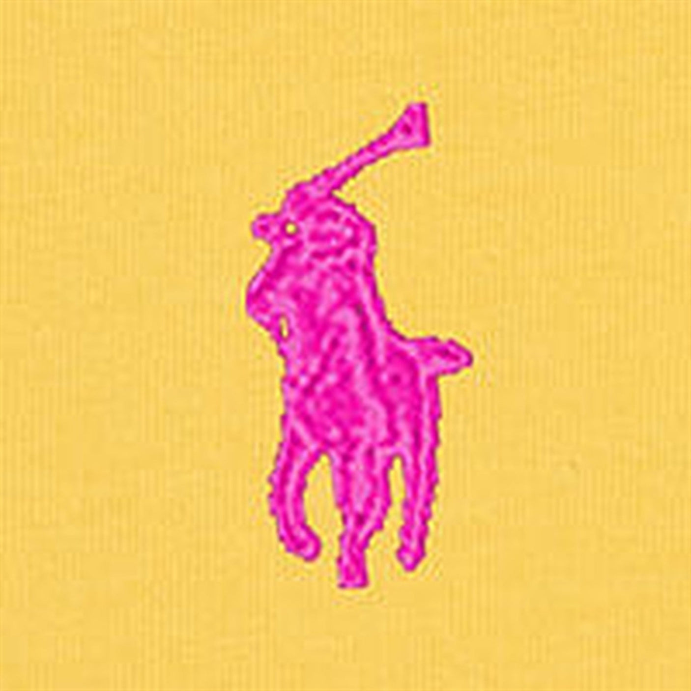 Polo Ralph Lauren Girls T-Shirt Chrome Yellow W/ Bright Pink
