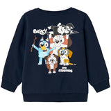 Name it Dark Sapphire Makley Bluey Sweatshirt