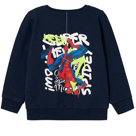 Name it Dark Sapphire Matias Spider Sweatshirt