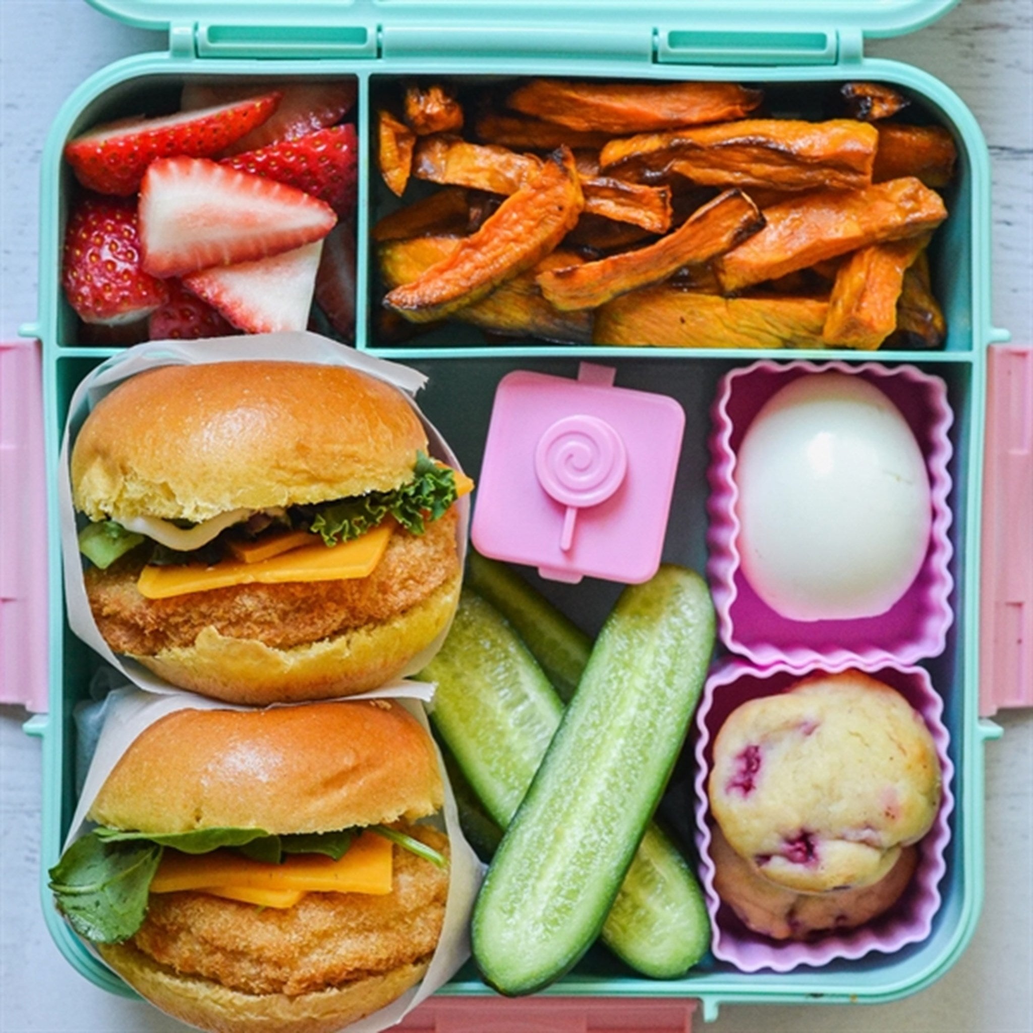 Little Lunch Box Co Bento Surprise Box Pink Sweets 2