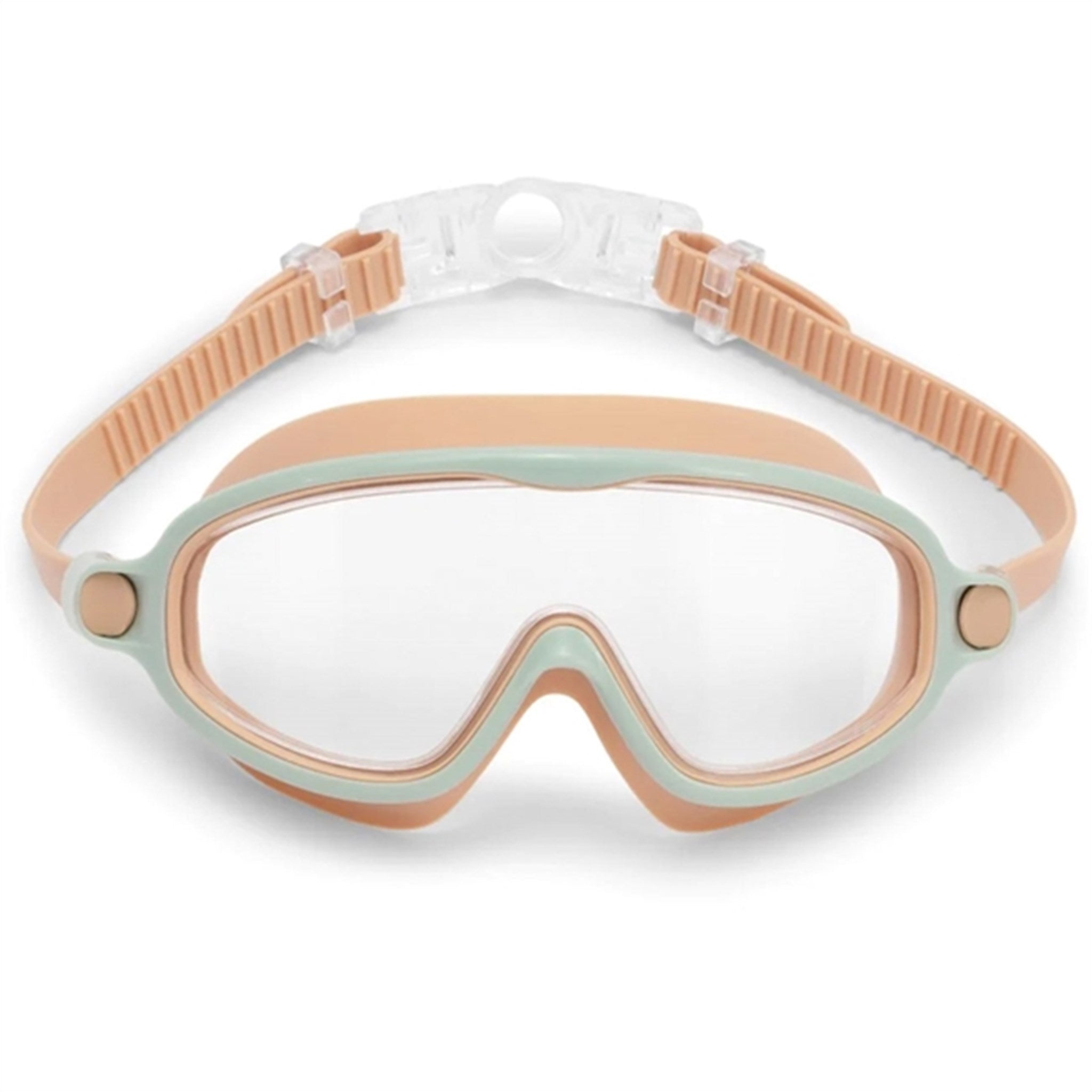 Vanilla COPENHAGEN Swim Goggles Aqua/Oak Beige