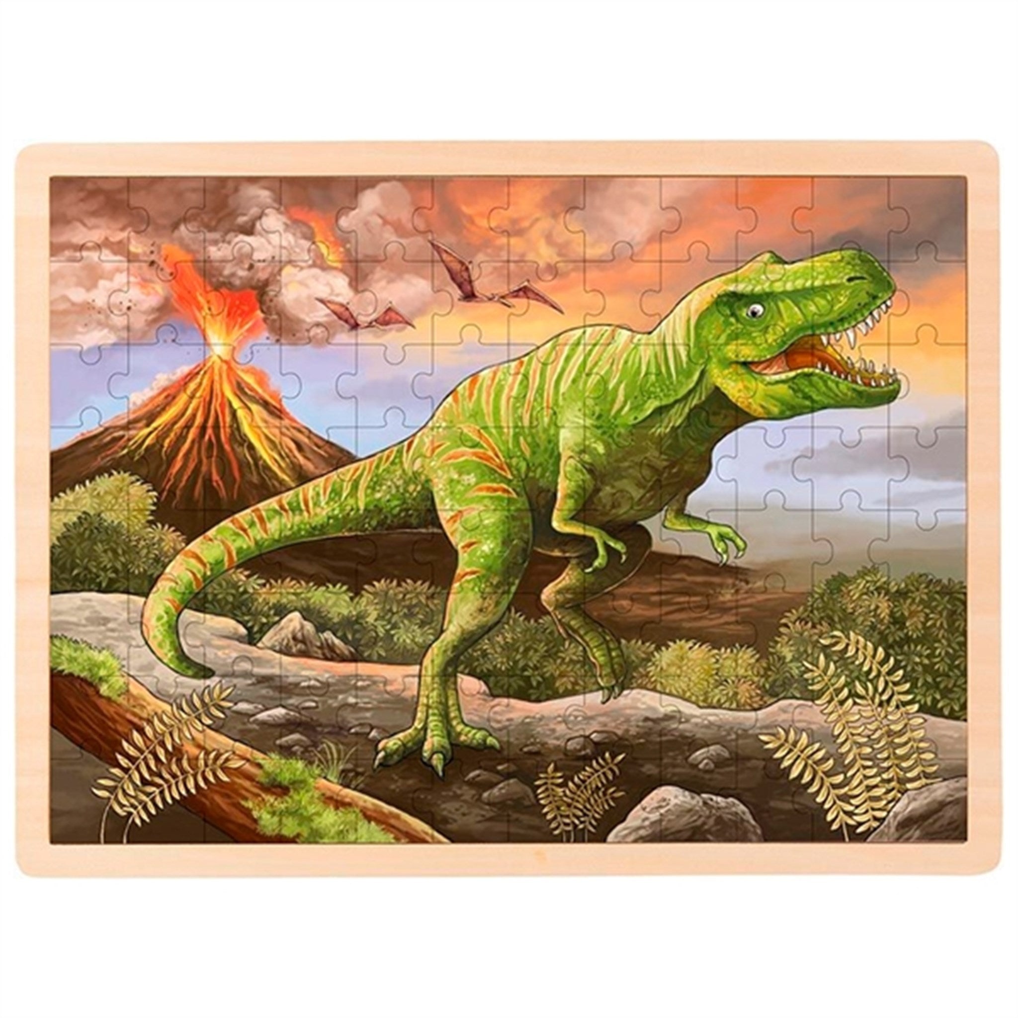 Goki Puzzle - T-Rex