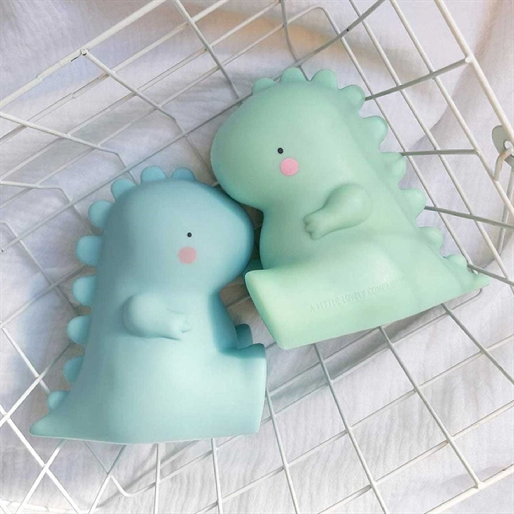 A Little Lovely Company Little Light T-Rex Green