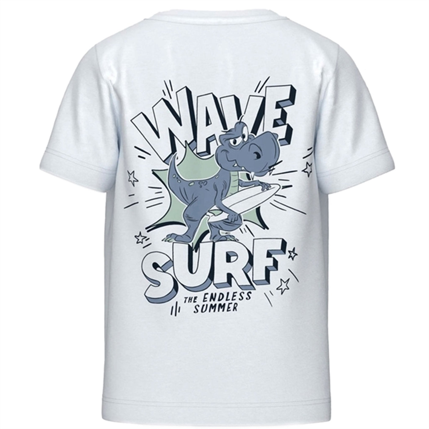 Name it Bright White Dinosaur Velux T-Shirt