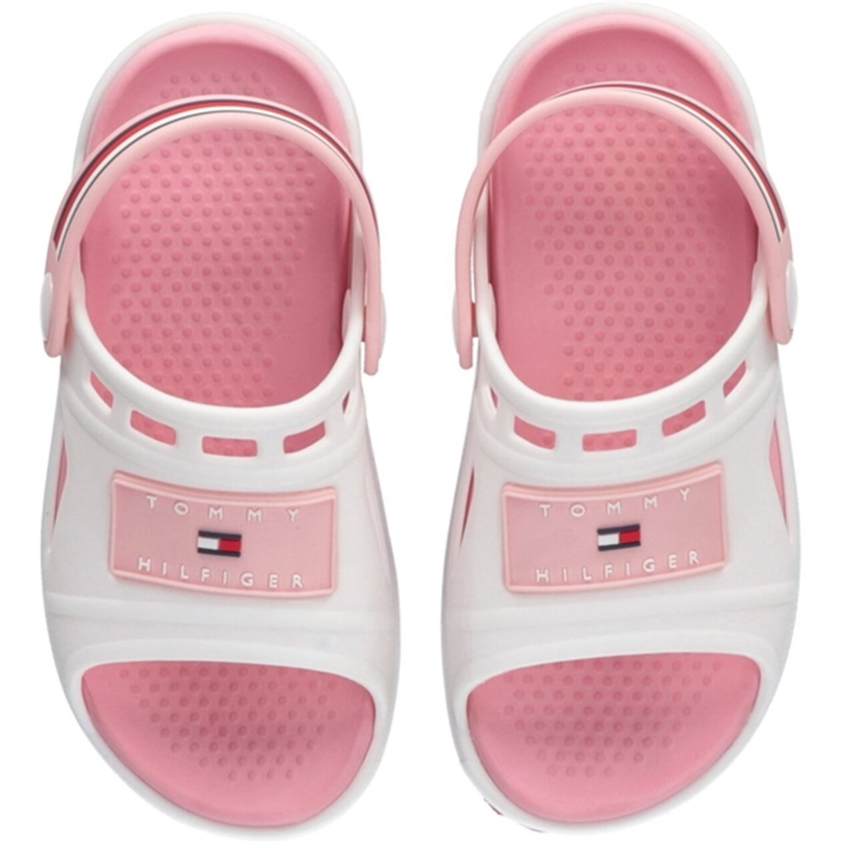 Tommy Hilfiger Comfy Sandal White/Pink 4