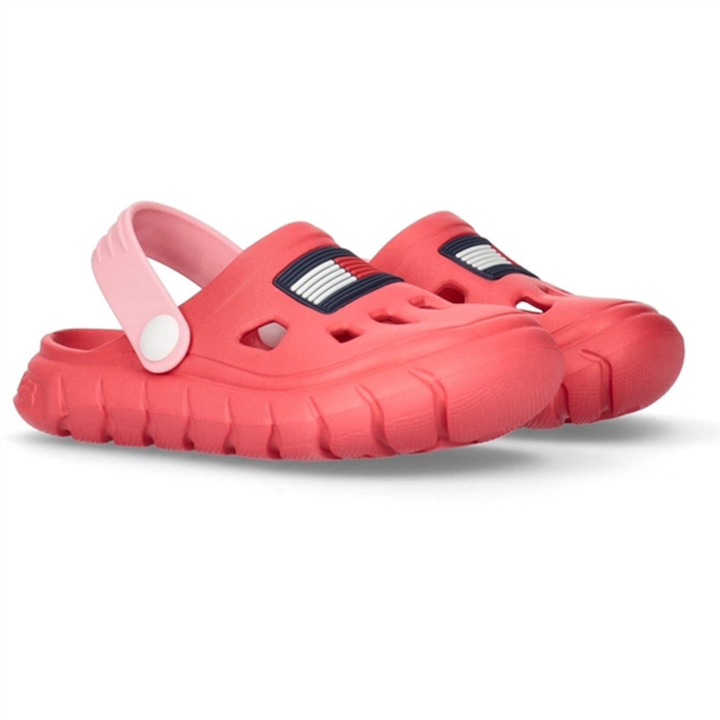 Tommy Hilfiger Flag Comfy Sandal Fuchsia/Pink