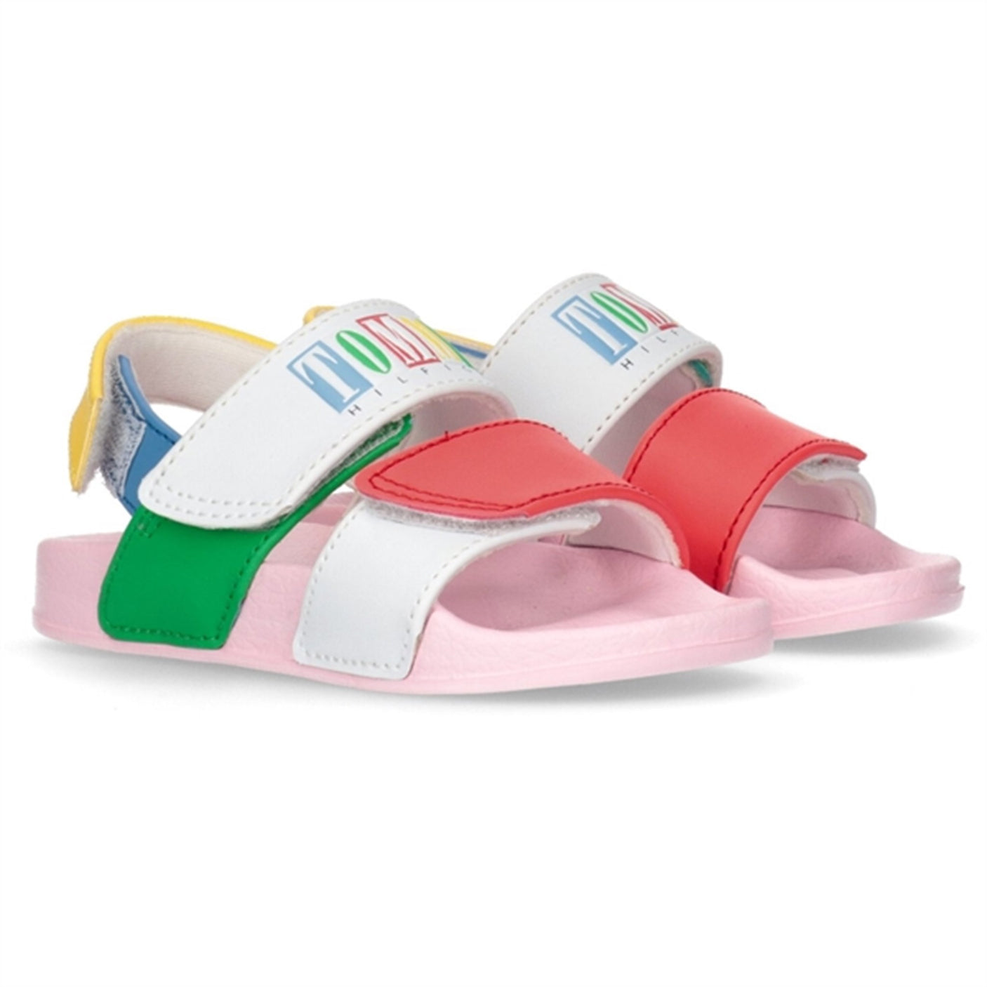 Tommy Hilfiger Logo Velcro Sandal White/Multi